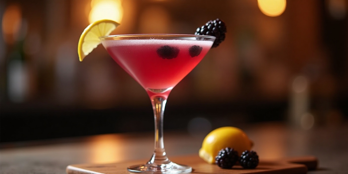 Blackberry Lemon Drop