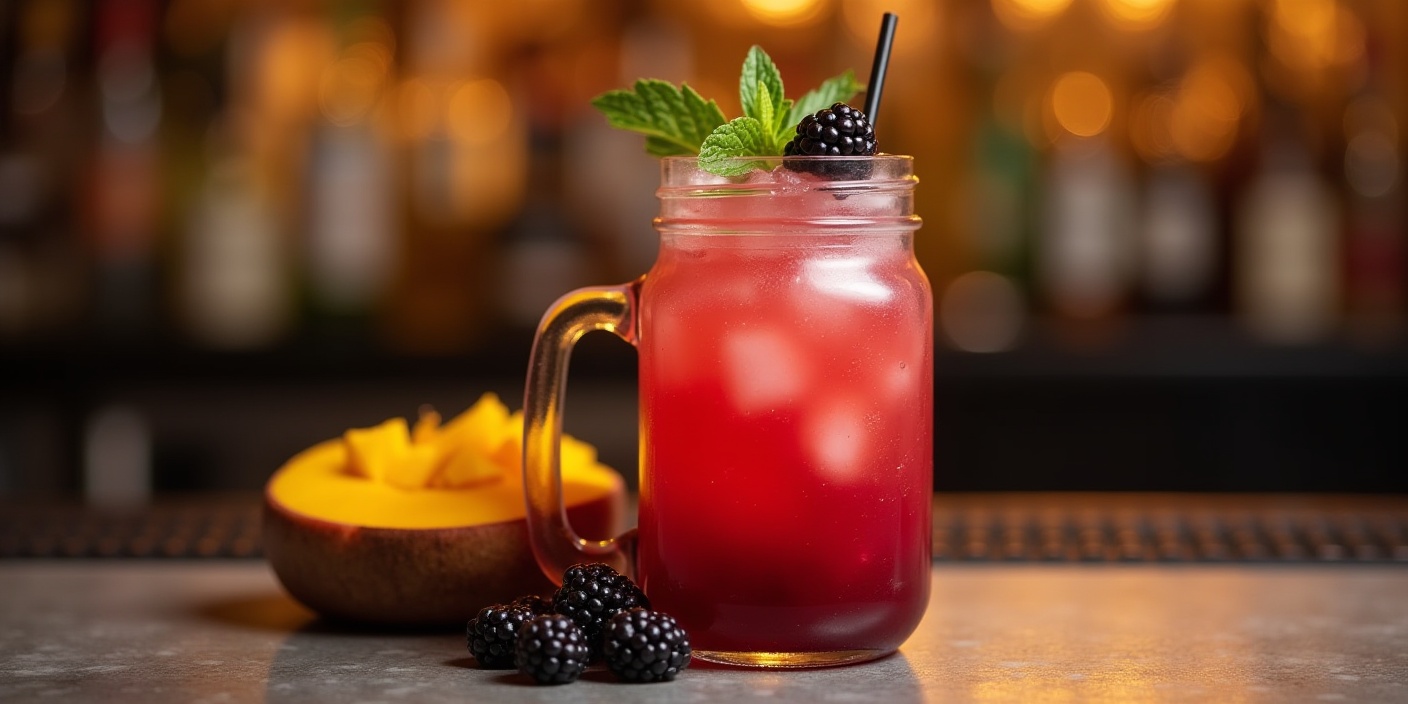 Blackberry Mango Margarita