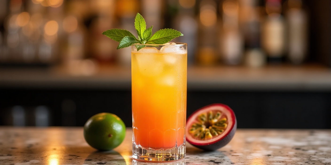 Passionfruit Mango Mojito